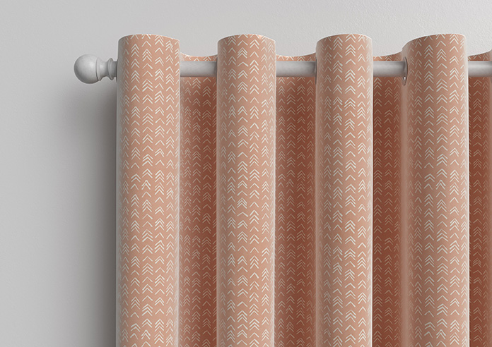 Rolling Hills Velvet, Apricot - Made to Measure Curtains - Image 12